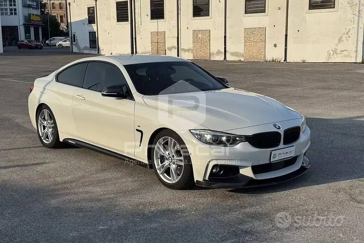 Usata BMW 420 Coupé M Sport 190 CV (139 kW) 2015 Bianco Coupé