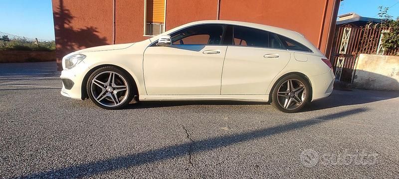 Usata Mercedes CLA220 AMG 2015 Bianco Berlina