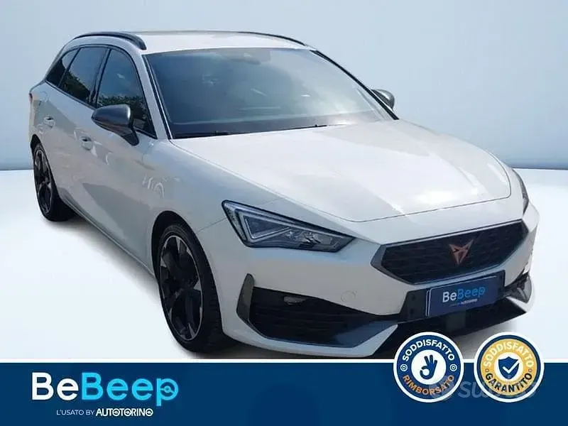 Usata Cupra Leon 150 CV (110 kW) 2024 Bianco pastello Station wagon