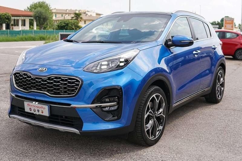 Usata Kia Sportage GT-Line 136 CV (100 kW) 2020 Blu/azzurro SUV