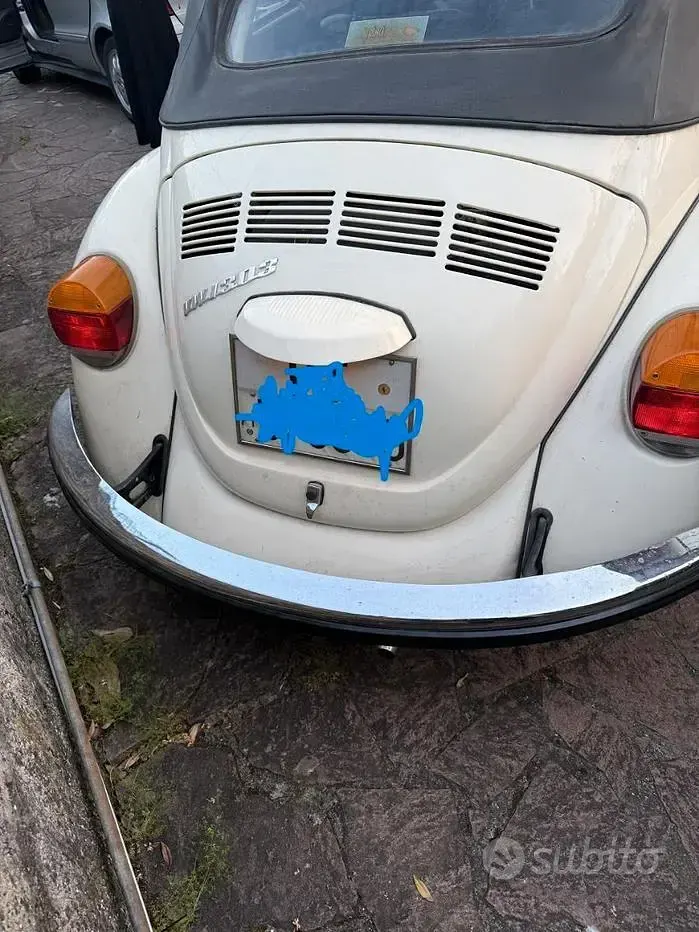 Usata VW Käfer 1970 Bianco Cabrio