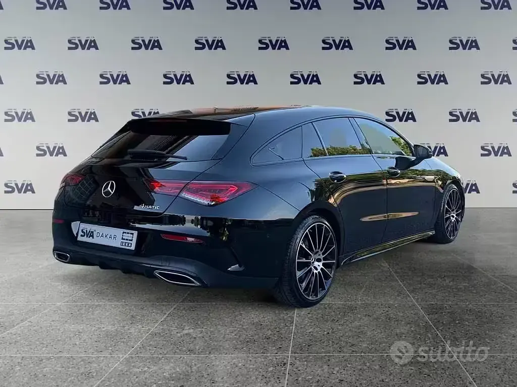 Usata Mercedes CLA200 AMG line 150 CV (110 kW) 2023 Nero notte Coupé