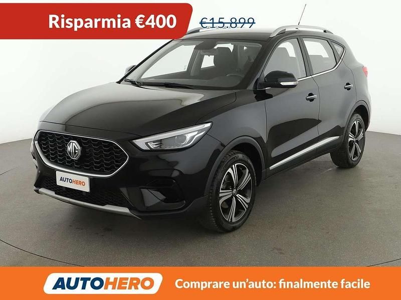 Usata MG ZS Comfort 106 CV (77 kW) 2024 Nero SUV