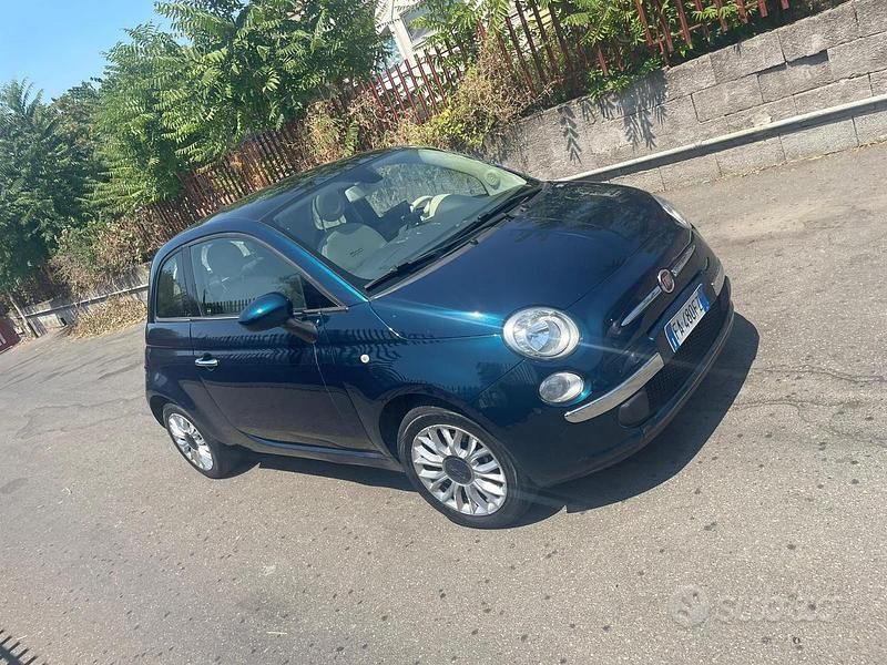 Usata Fiat 500 2015 Blu Utilitaria