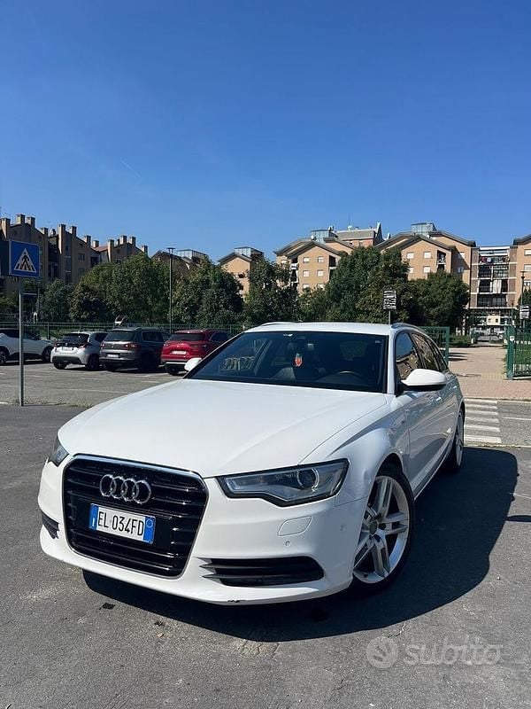 Usata Audi A6 Advanced Plus 204 CV (150 kW) 2012 Bianco Berlina