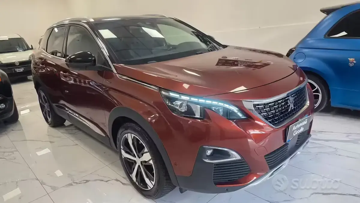 Occasion Peugeot 3008 GT-line 131 PK (96 kW) 2018 Bruin SUV