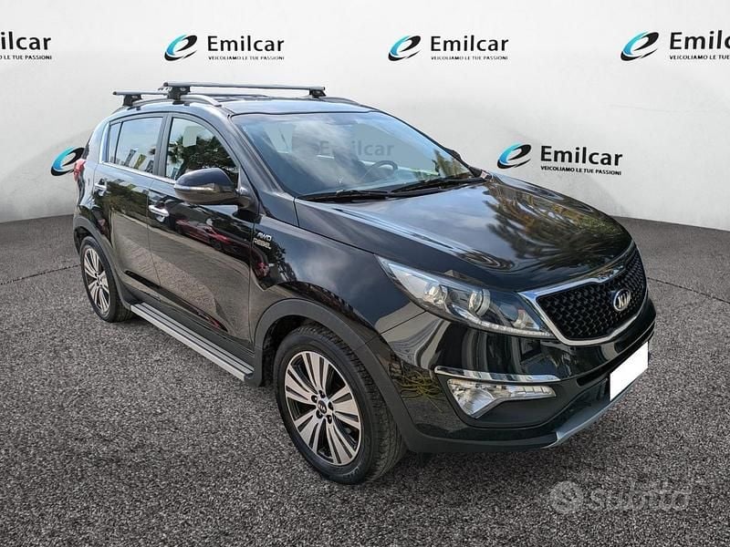 Usata Kia Sportage 136 CV (100 kW) 2015 Nero SUV
