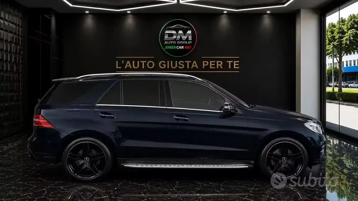 Usata Mercedes GLE350 Exclusive 258 CV (189 kW) 2016 Blu SUV