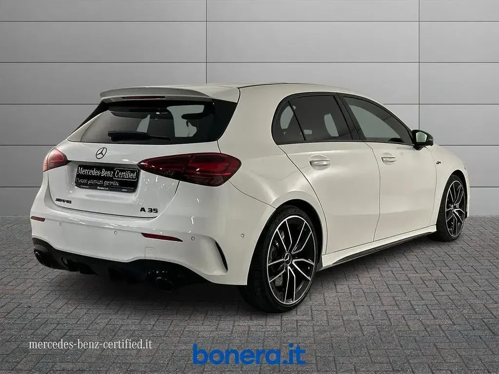 Usata Mercedes A35 AMG AMG Line Premium Plus 306 CV (225 kW) 2023 Bianco Berlina