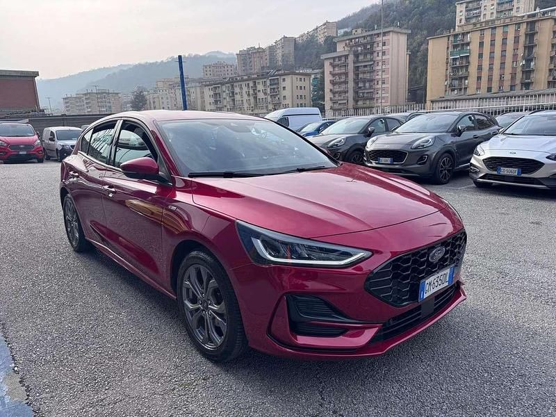 Usata Ford Focus ST-Line 125 CV (91 kW) 2023 Rosso Berlina