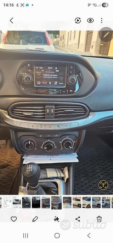 Usata Fiat Tipo 2019 Bianco Berlina