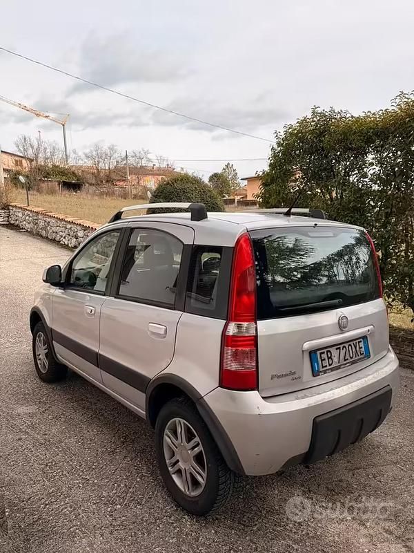 Usata Fiat Panda 4x4 69 CV (50 kW) 2010 Grigio Utilitaria