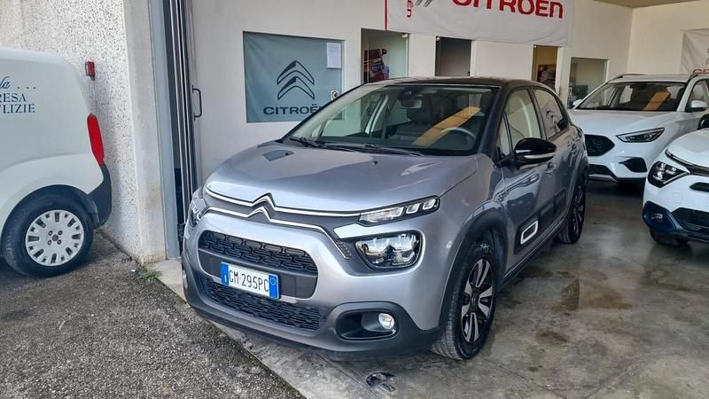 Grigio Usata 2023 Citroën C3 PureTech Due volumi | 13.500 € (Buon prezzo) - Immagine 1/4
