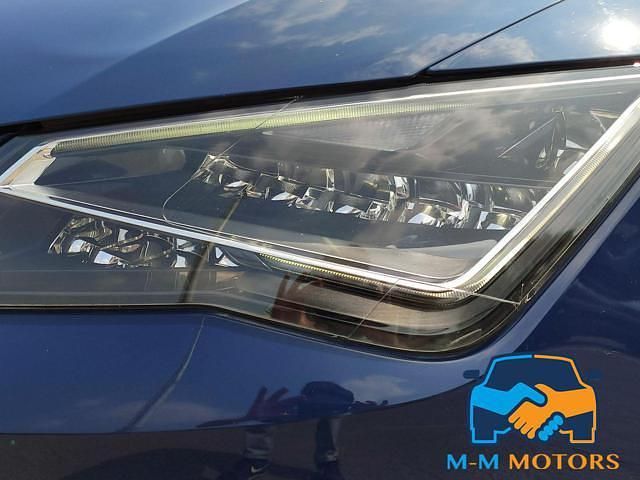 Usata Seat Leon Style 110 CV (80 kW) 2016 Blu Station wagon