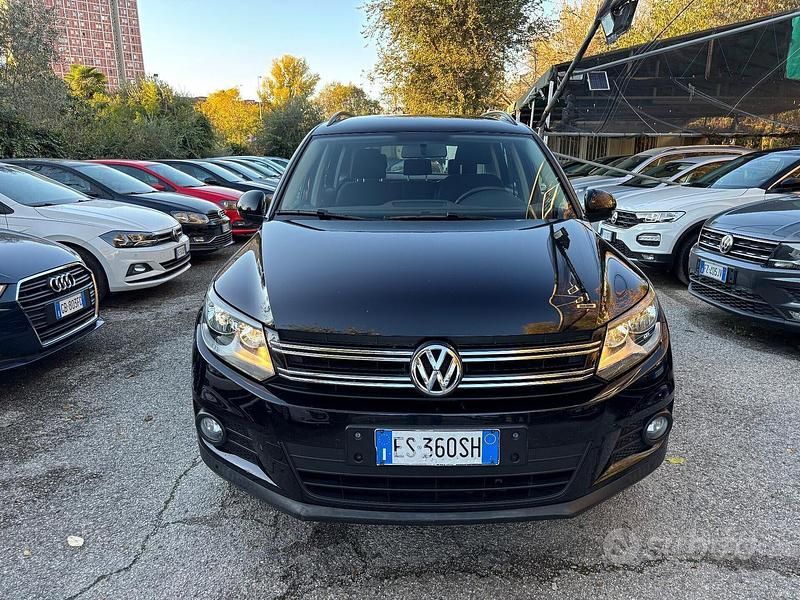 Usata VW Tiguan Trendline 110 CV (80 kW) 2013 Nero SUV