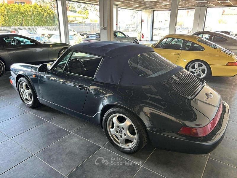 Usata Porsche 911 Carrera 4 Cabriolet 250 CV (183 kW) 1990 Blu Cabrio