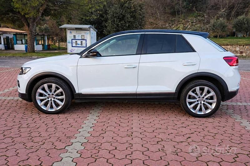 Usata VW T-Roc Advance 116 CV (85 kW) 2018 Bianco SUV