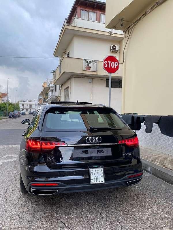 Usata Audi A4 S-Line 136 CV (100 kW) 2021 Nero Station wagon