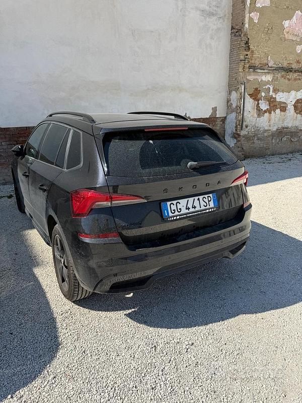 Usata Skoda Kamiq Monte Carlo 90 CV (66 kW) 2022 Nero SUV