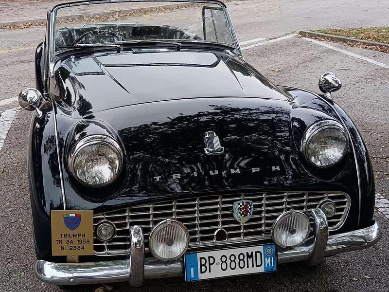 Blu/azzurro Usata 1959 Triumph TR3 Cabrio | 25.000 € - Immagine 1/4