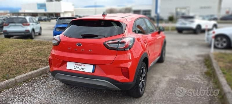 Usata Ford Puma Titanium 125 CV (91 kW) 2021 Rosso SUV