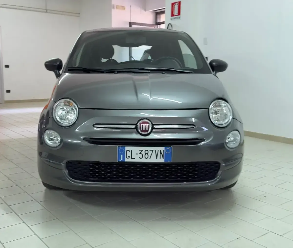 Usata Fiat 500 69 CV (50 kW) 2022 Grigio Berlina