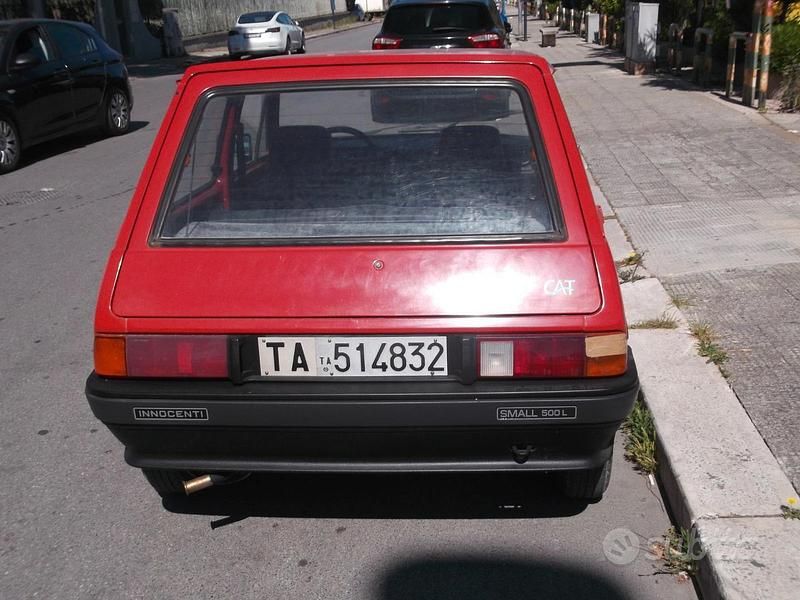 Rosso Usata 1992 Innocenti 500 Due volumi | 1800 € - Immagine 1/4
