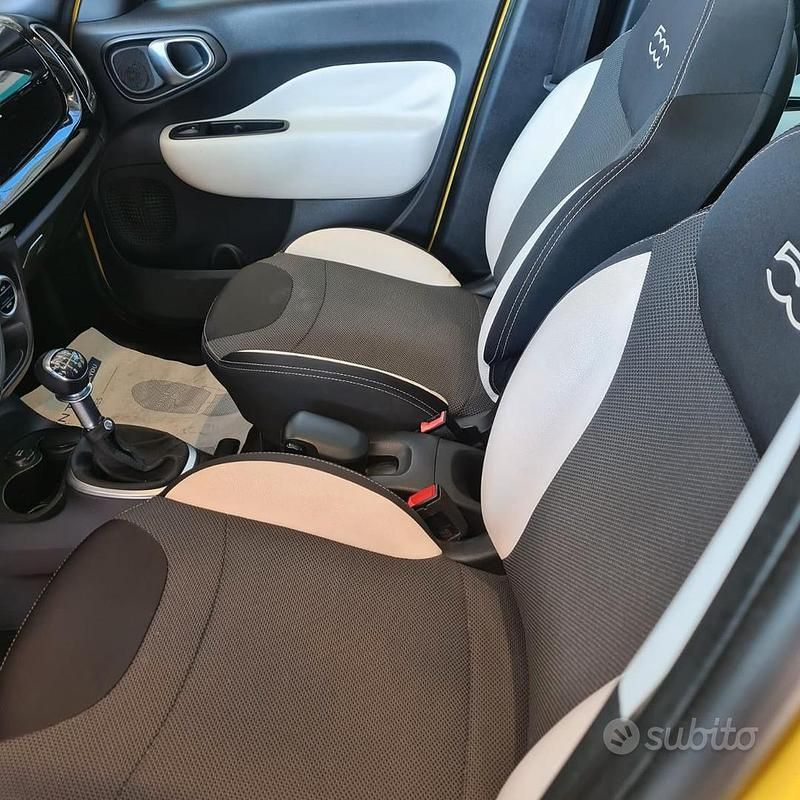 Usata Fiat 500L Trekking 120 CV (88 kW) 2014 Giallo Monovolume