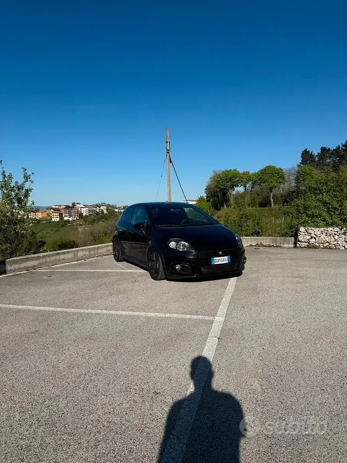Usata Abarth Grande Punto Esseesse 180 CV (132 kW) 2008 Nero Utilitaria
