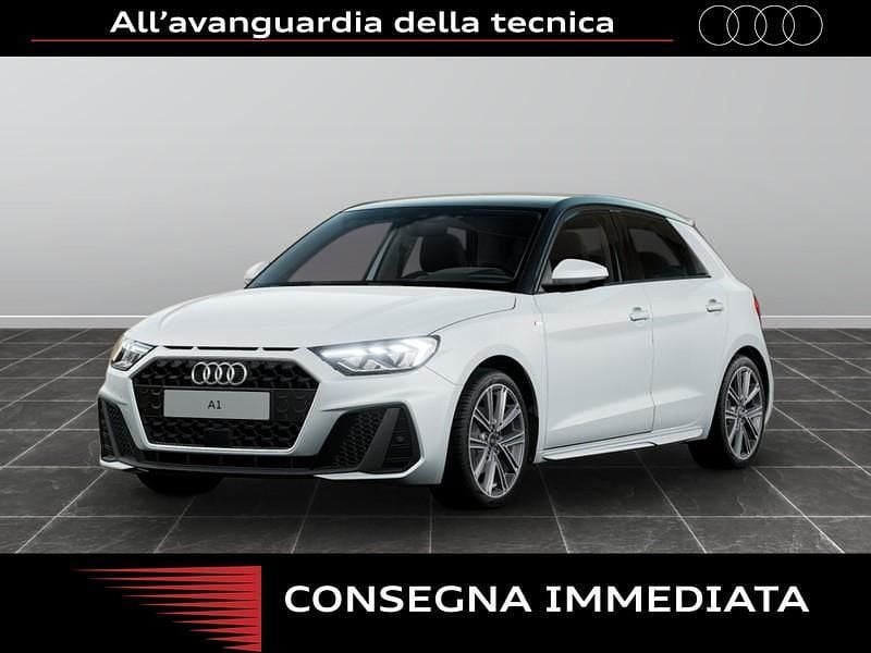 Bianco Nuova 2025 Audi A1 Sportback S-Line Due volumi | 29.683 € (Buon prezzo) - Immagine 1/4