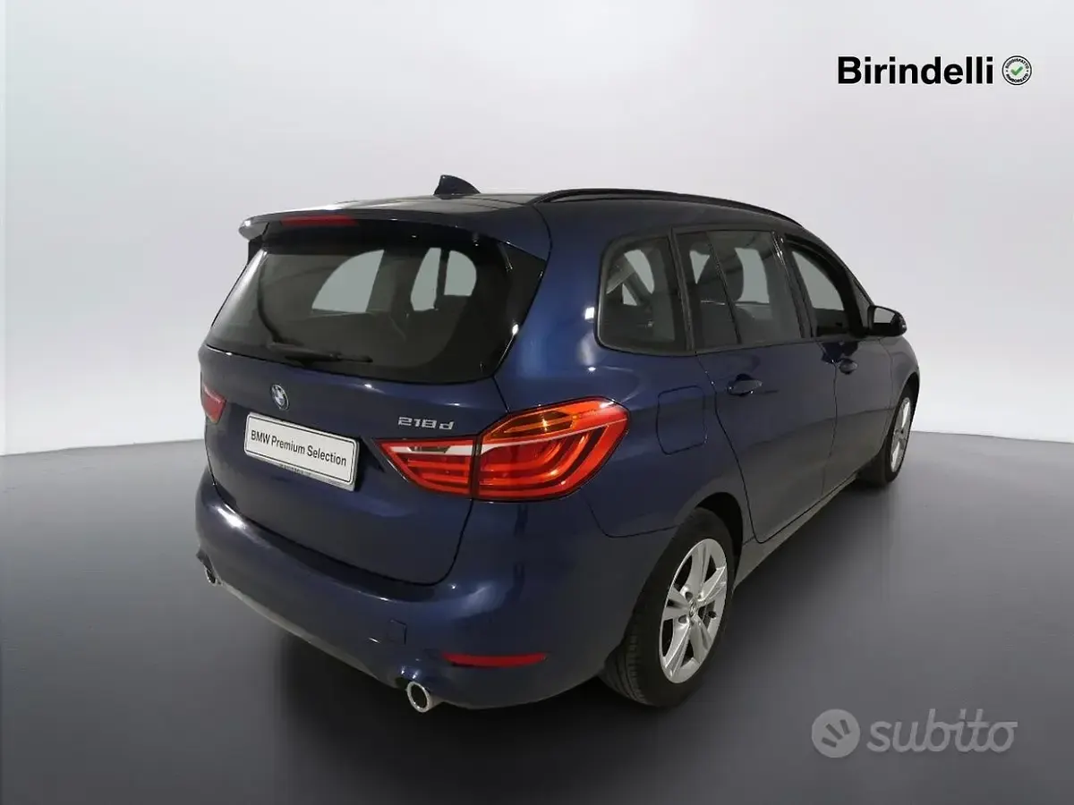 Usata BMW 218 Gran Tourer 150 CV (110 kW) 2021 Phytonic blau metallic Monovolume