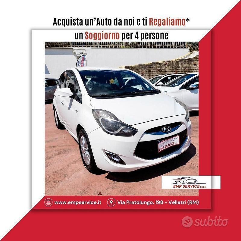 Bianco Usata 2011 Hyundai ix20 Comfort Due volumi | 4000 € (Buon prezzo) - Immagine 1/4
