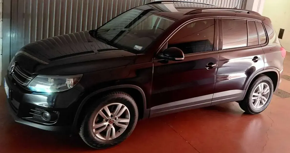 Usata VW Tiguan Trendline 122 CV (89 kW) 2014 Nero SUV