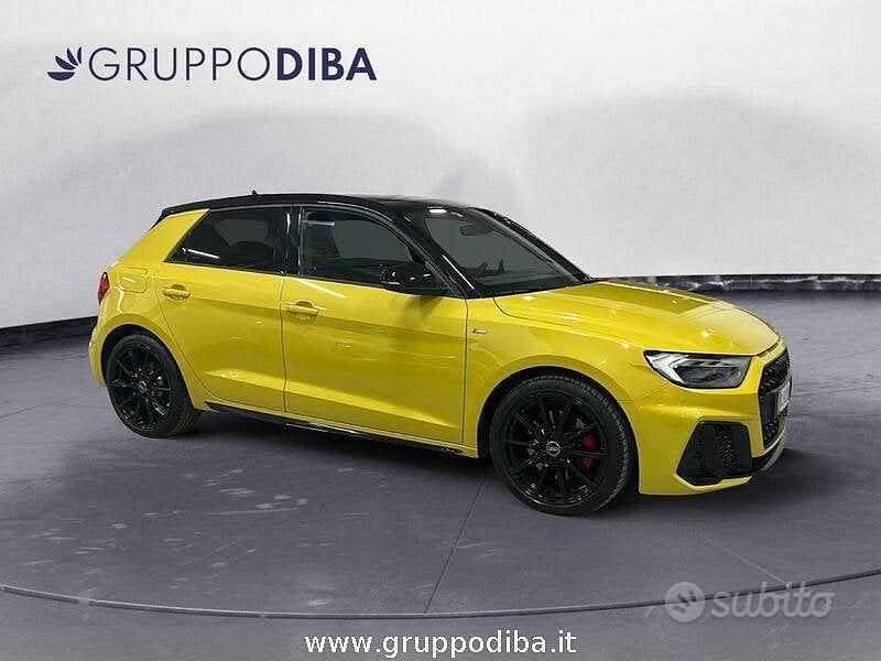 Usata Audi A1 Sportback Design 207 CV (152 kW) 2022 Giallo Utilitaria