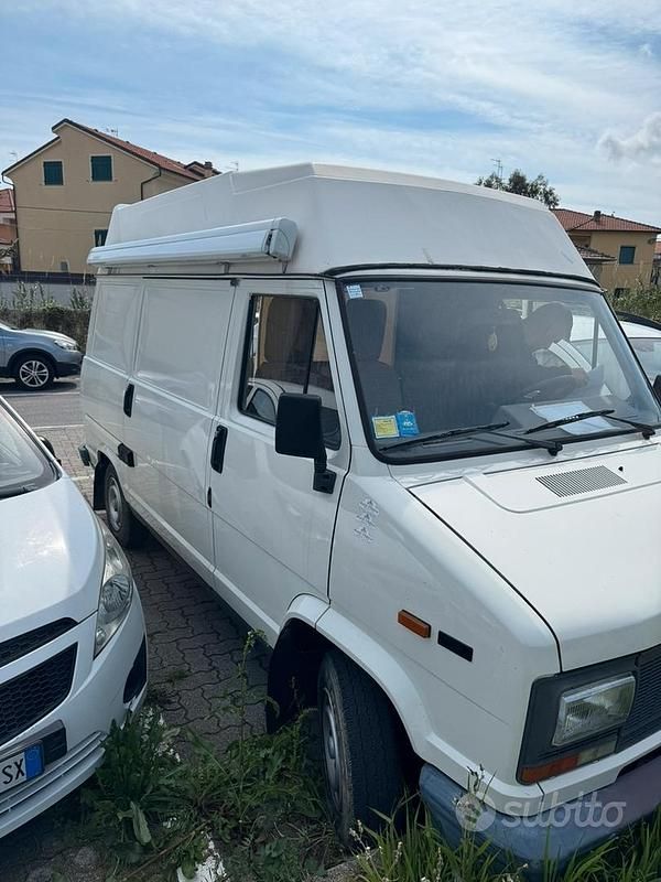 Usata Fiat Ducato 1982 Bianco Furgone