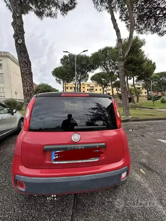 Usata Fiat Panda 85 CV (62 kW) 2014 Rosso Utilitaria