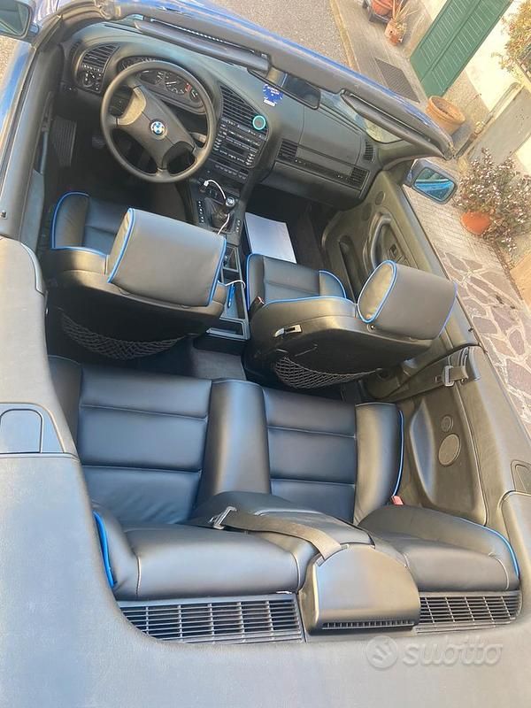 Usata BMW 318 Cabriolet 1998 Blu Cabrio