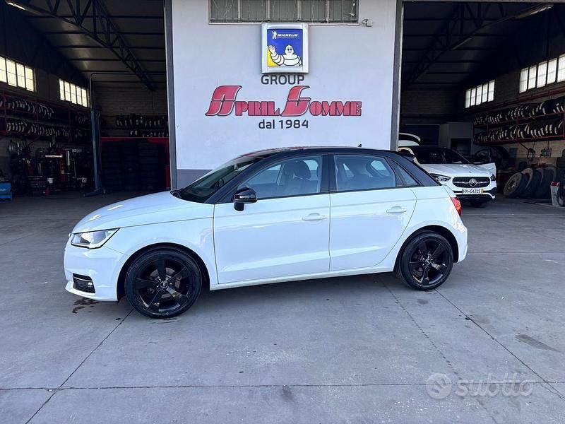 Usata Audi A1 Sport 95 CV (69 kW) 2018 Bianco Berlina