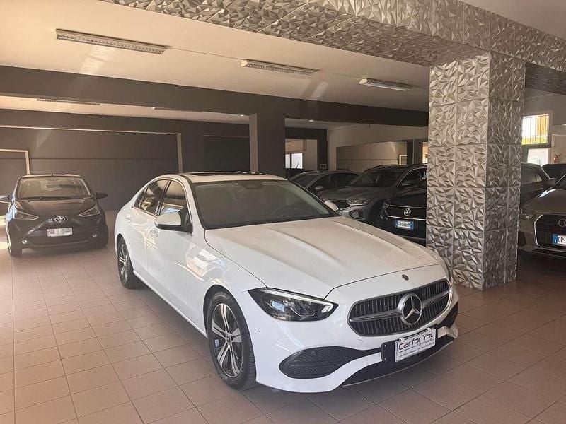 Usata Mercedes C220 Premium 200 CV (147 kW) 2022 Bianco Coupé