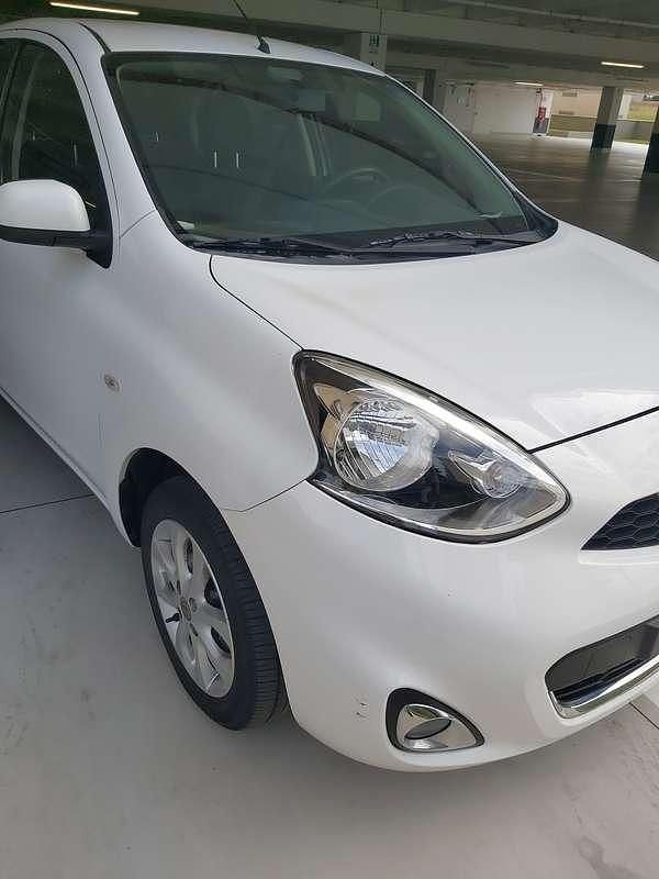 Usata Nissan Micra Acenta 80 CV (58 kW) 2013 Bianco Utilitaria