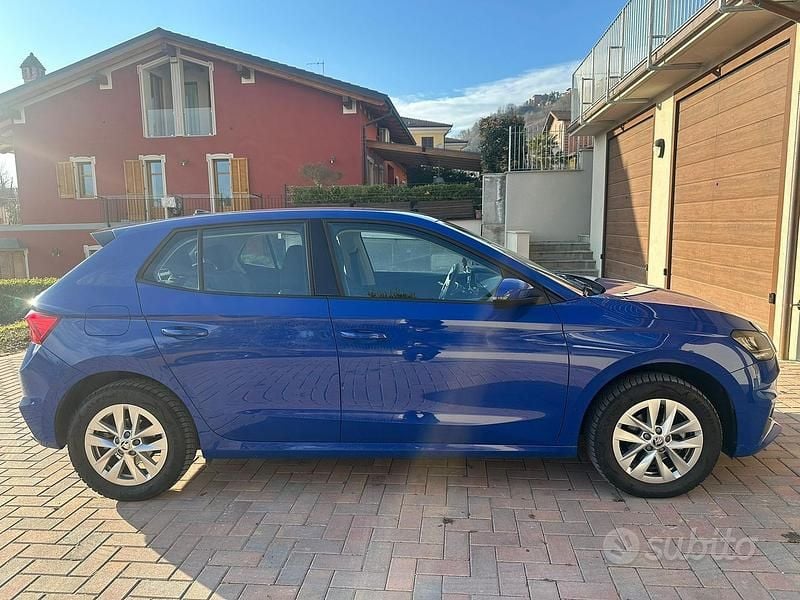 Usata Skoda Fabia 95 CV (69 kW) 2024 Blu Berlina