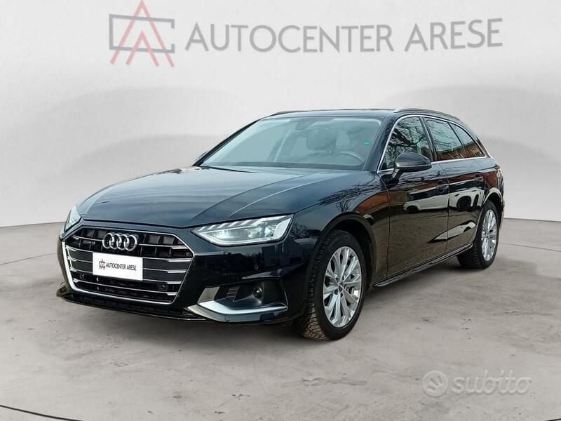 Nero Usata 2020 Audi A4 Advanced Station wagon | 28.900 € (Buon prezzo) - Immagine 1/3