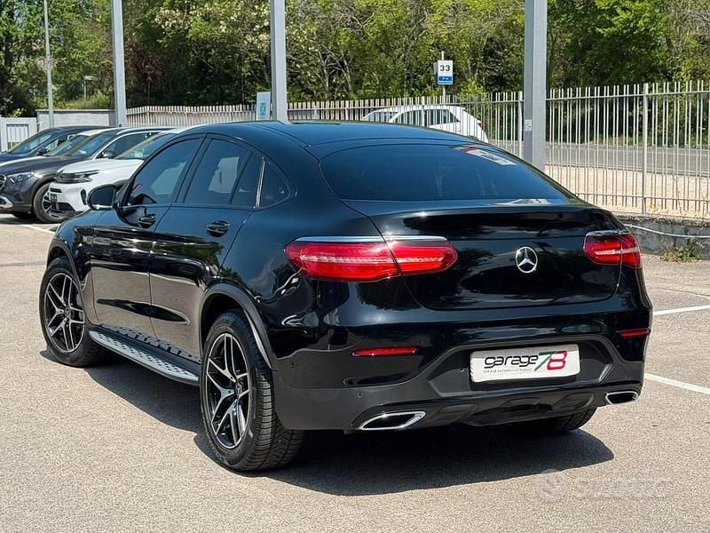 Usata Mercedes GLC220 Premium 170 CV (125 kW) 2019 Nero Coupé
