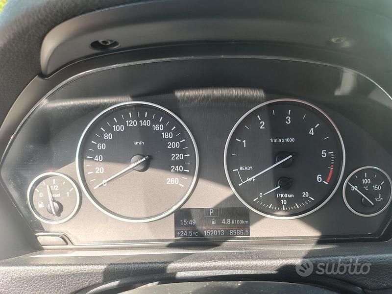 Usata BMW 316 Advantage 116 CV (85 kW) 2016 Marrone Station wagon