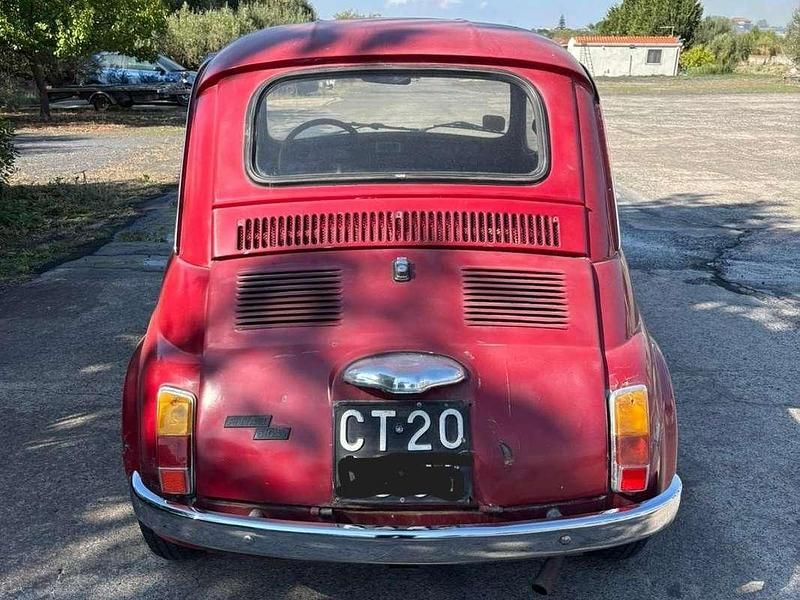 Usata Fiat 500 18 CV (13 kW) 1969 Rosso Utilitaria