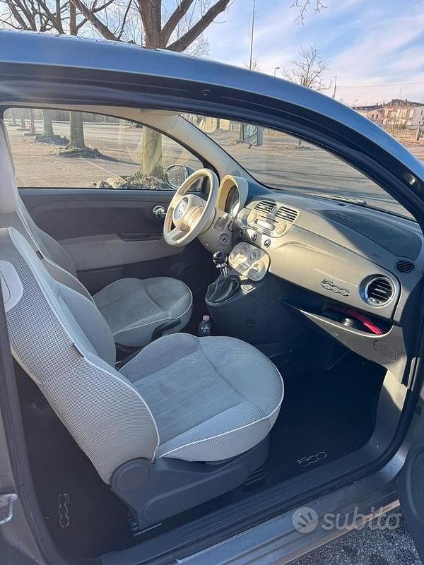 Usata Fiat 500 69 CV (50 kW) 2010 Grigio Berlina