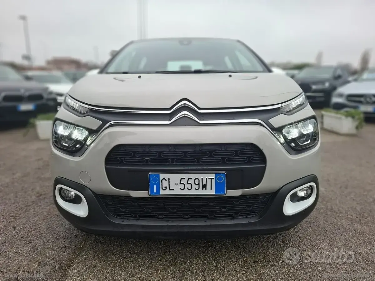 Usata Citroën C3 PureTech 83 CV (61 kW) 2022 Grigio Utilitaria