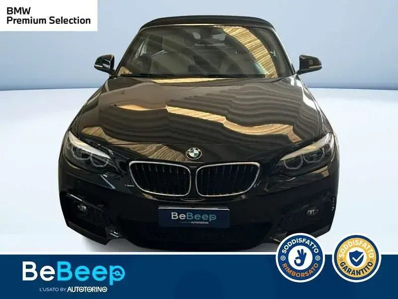 Usata BMW 218 M Sport 150 CV (110 kW) 2018 Nero pastello Cabrio