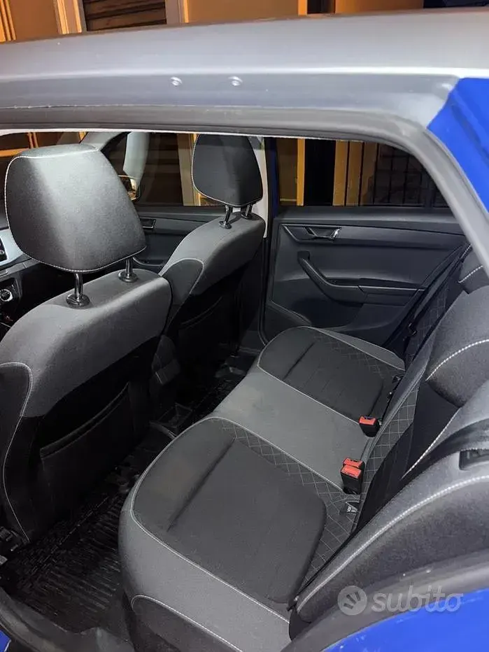 Usata Skoda Fabia 75 CV (55 kW) 2018 Blu Utilitaria