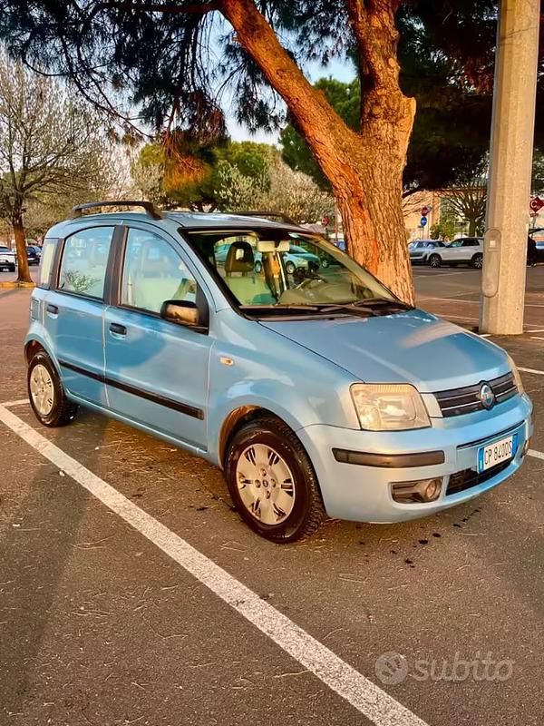Usata Fiat Panda 2004 Blu Utilitaria